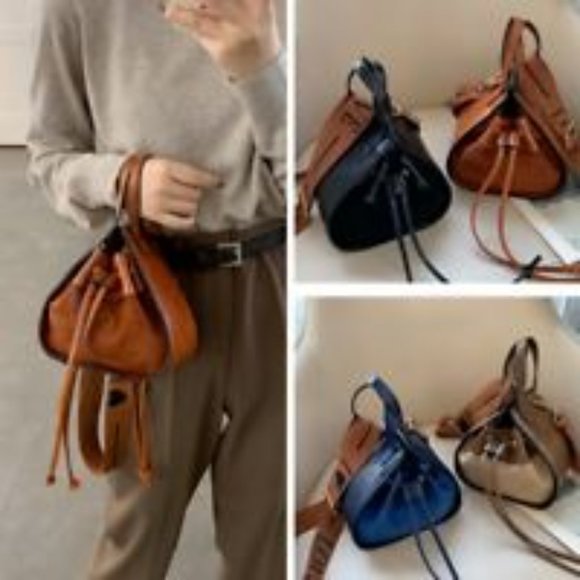 The Love Brown Leather Women's Bag - Picture 6 of 6